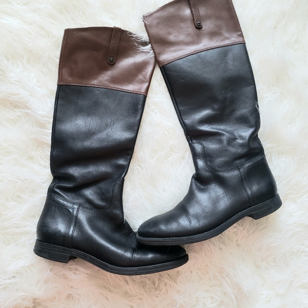 Enzo Angliolini Eaellerby Tall Leather Riding Boot - Picture 2 of 15